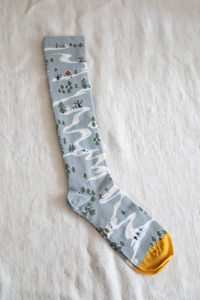 Bonne Maison | Winter Landscape Sock