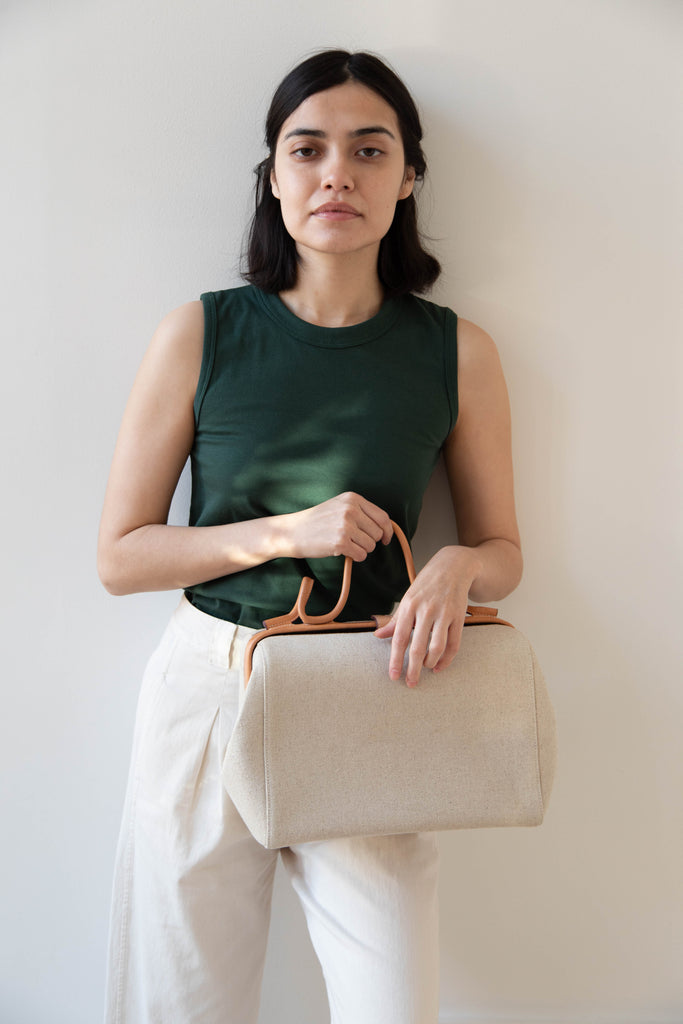 The Backward | Vendor Herbal Bag in Natural Linen