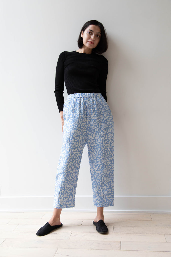 Old Man's Tailor | Tapered Floral Trousers