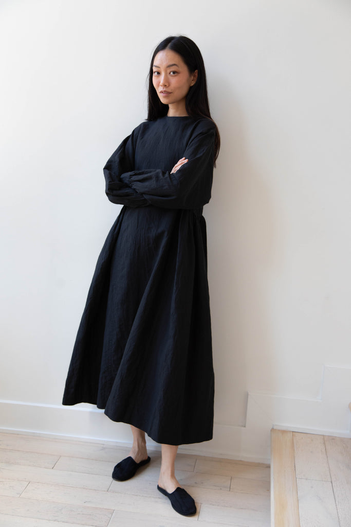 Arts & Science | Gather Combi Dress in Black