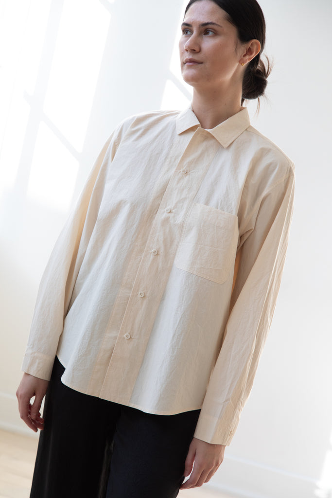 Unkruid | Cloudy Shaped Shirt in Kinari Cotton