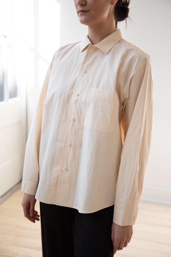 Unkruid | Cloudy Shaped Shirt in Kinari Cotton