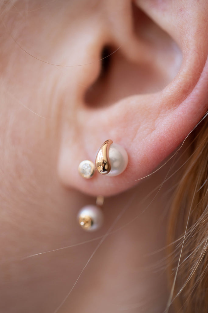 Hirotaka | Drosera One Pearl Earrings