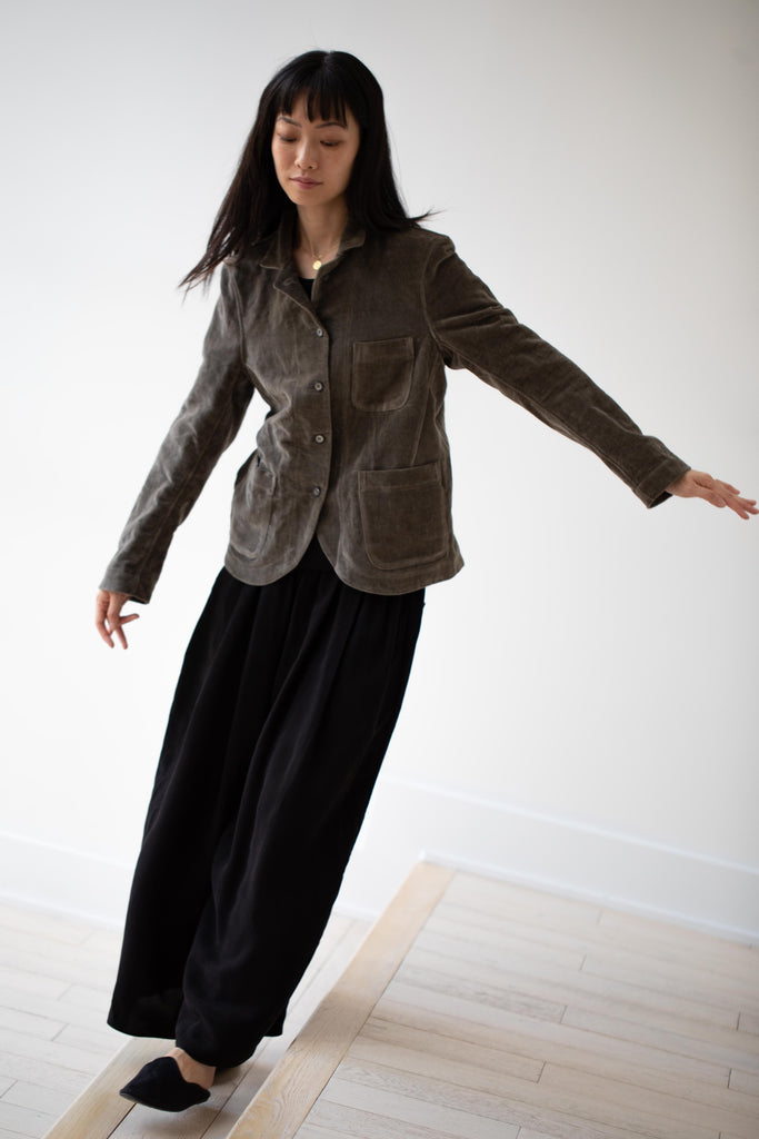 Bergfabel | Caryl Jacket in Mud Velvet