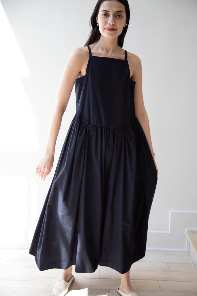 Aseedonclöud | Garden Instrumentalist Dress in Navy