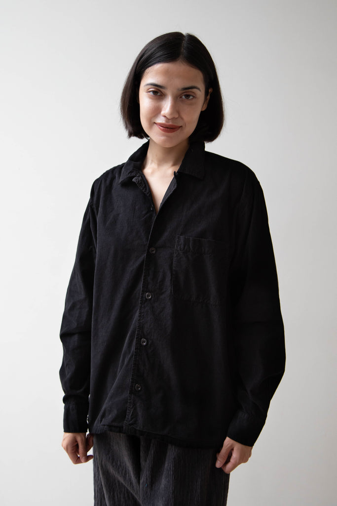 HTS | Corduroy Shirt in Black