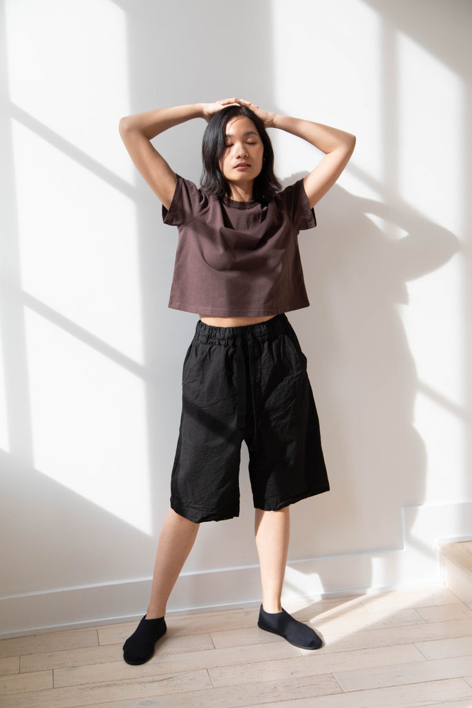 Album di Famiglia | Bermuda Shorts CC in Black