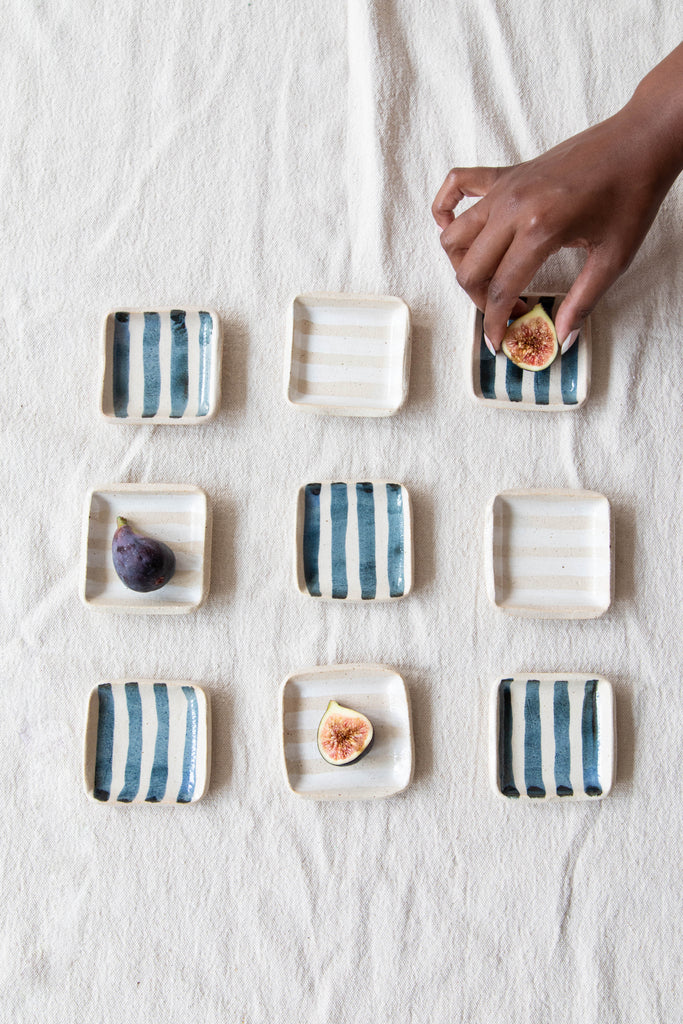 Stripe Mini Plate | Multiple Colors