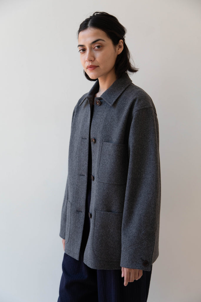 Teder | Highlight Beaver Jacket in Grey