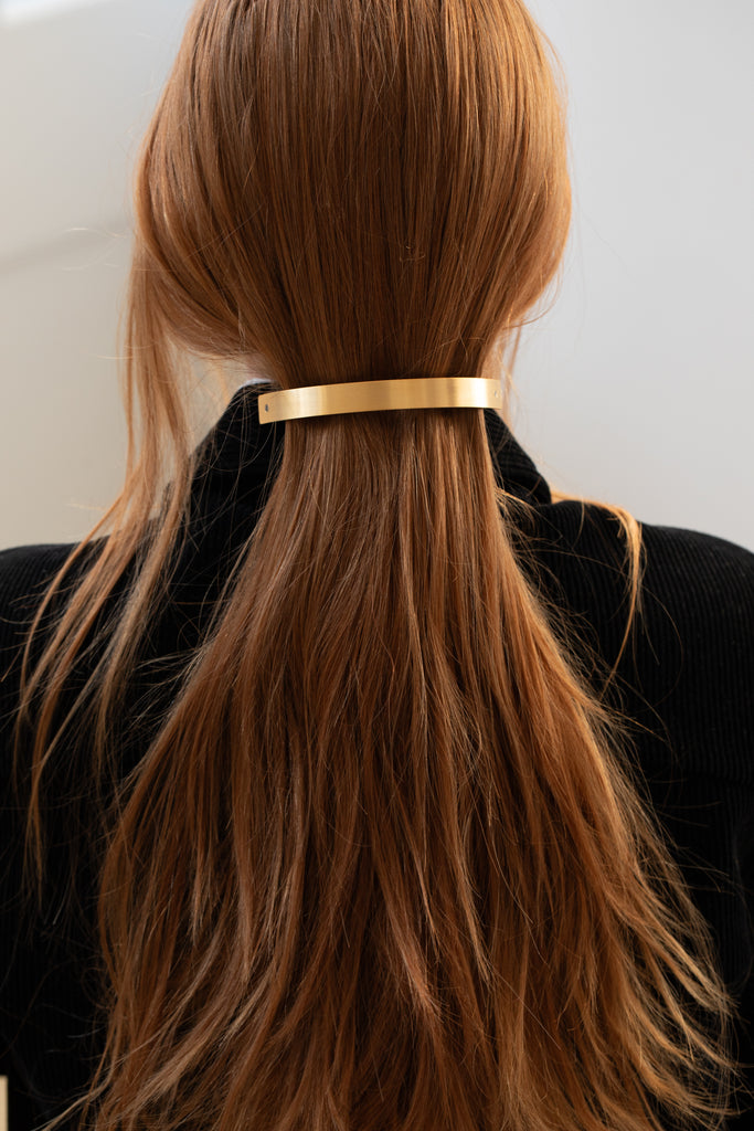 Sylvain Le Hen | Barrette 054 Brushed Gold