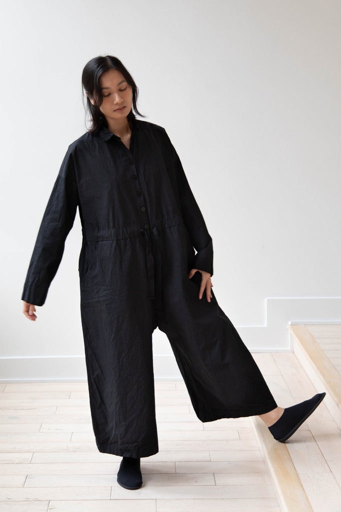 Album di Famiglia | Cargo Jumpsuit CC in Black