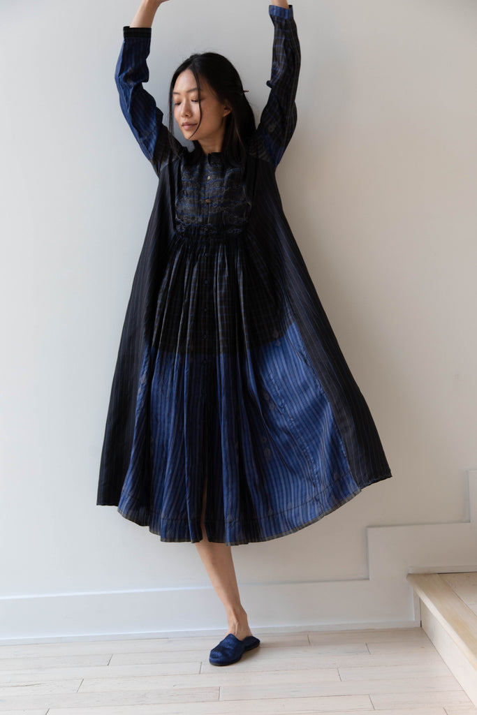 Maku | Rene Dress in Silk Jamdani