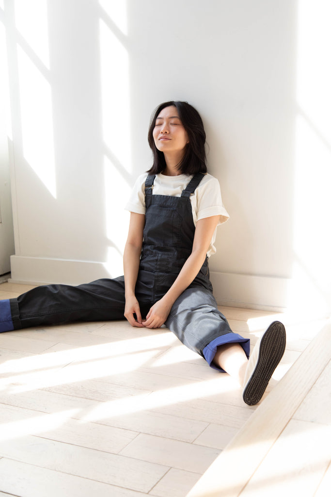 Caron Callahan | Abe Overalls in Bi-Color Canvas