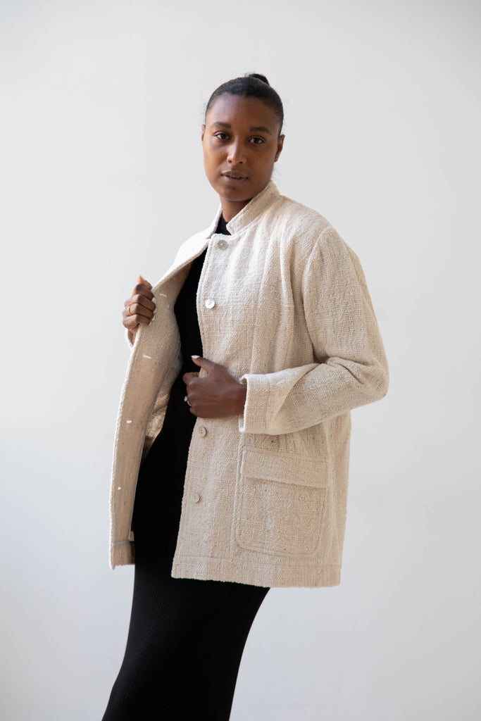 Khadi & Co | Reina Jacket in Natural Khadi