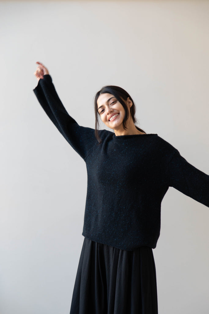 EASTBYEASTWEST Somerset Jumper in Midnight