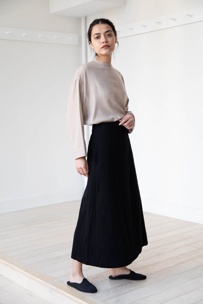 Arts & Science Flared Skirt in Wool