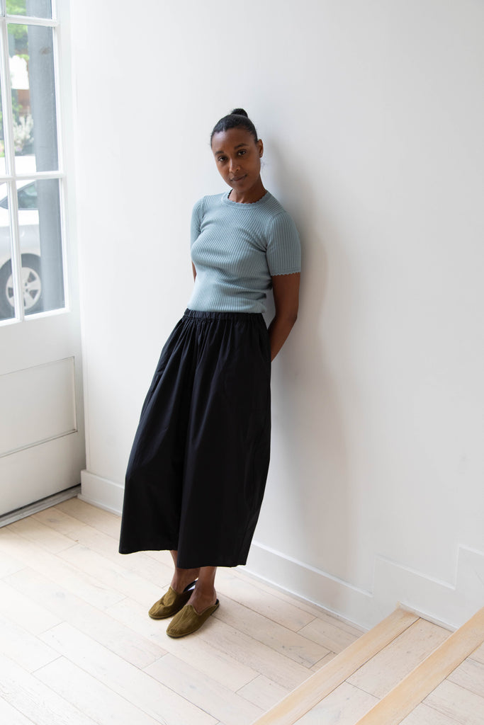 Manuelle Guibal | Pantalon Oversize in Black