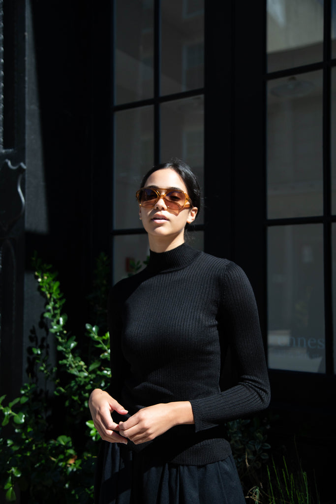 Eva Masaki | Chiyo Sunglasses in Golda