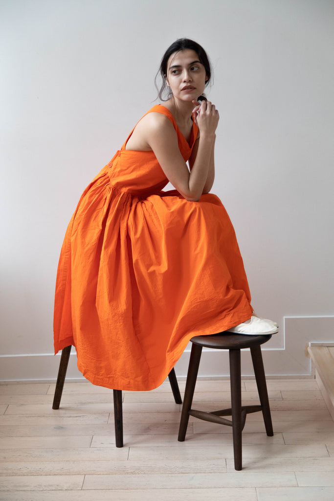 Casey Casey | Tabi V Dress in Orange