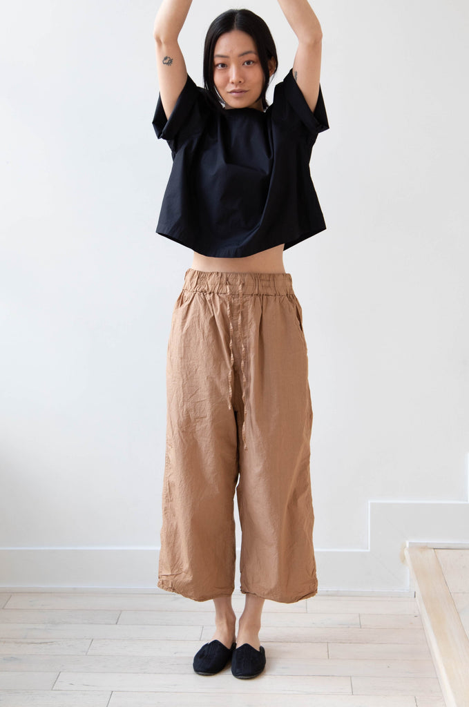Album di Famiglia | Wide & Short Trousers TC in Pottery