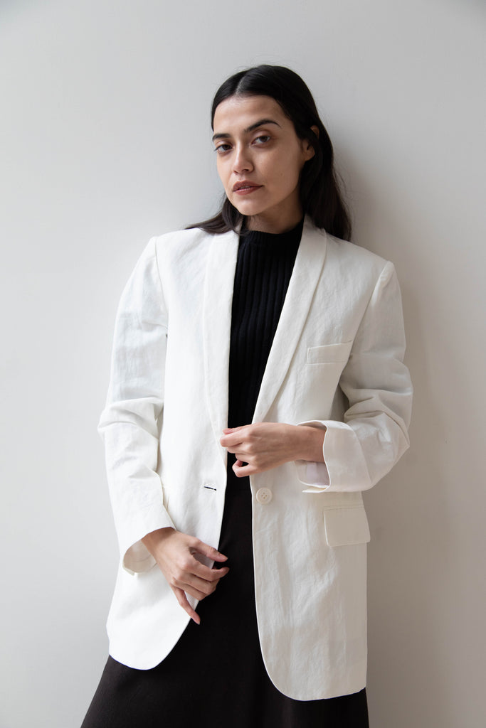 EASTBYEASTWEST | London Jacket in White