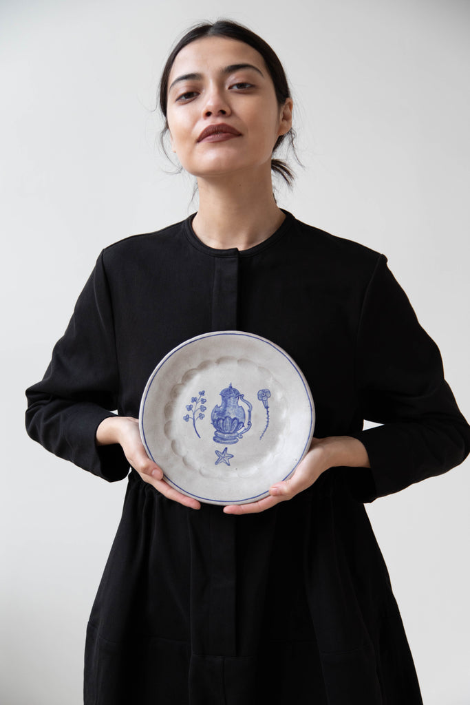 Alix Soubiran Stien & Botanical Plate