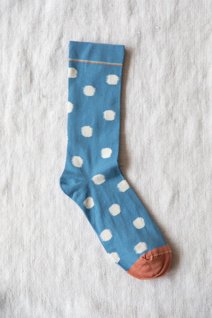 Bonne Maison | Blue Dot Socks