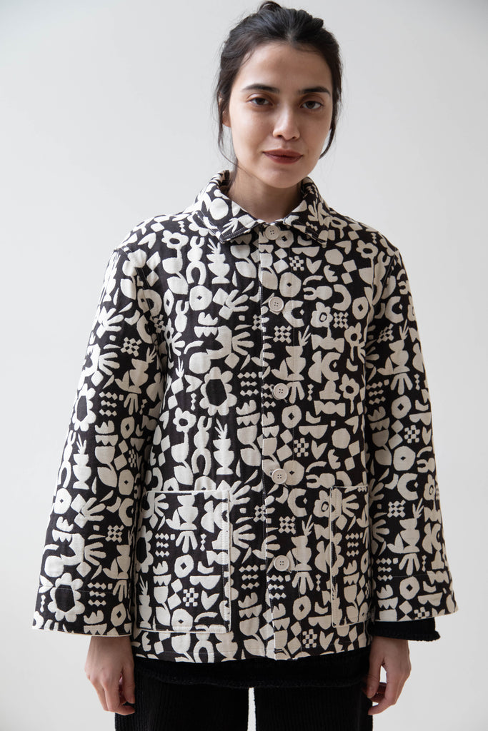 Xenia Telunts | Work Jacket in Jacquard