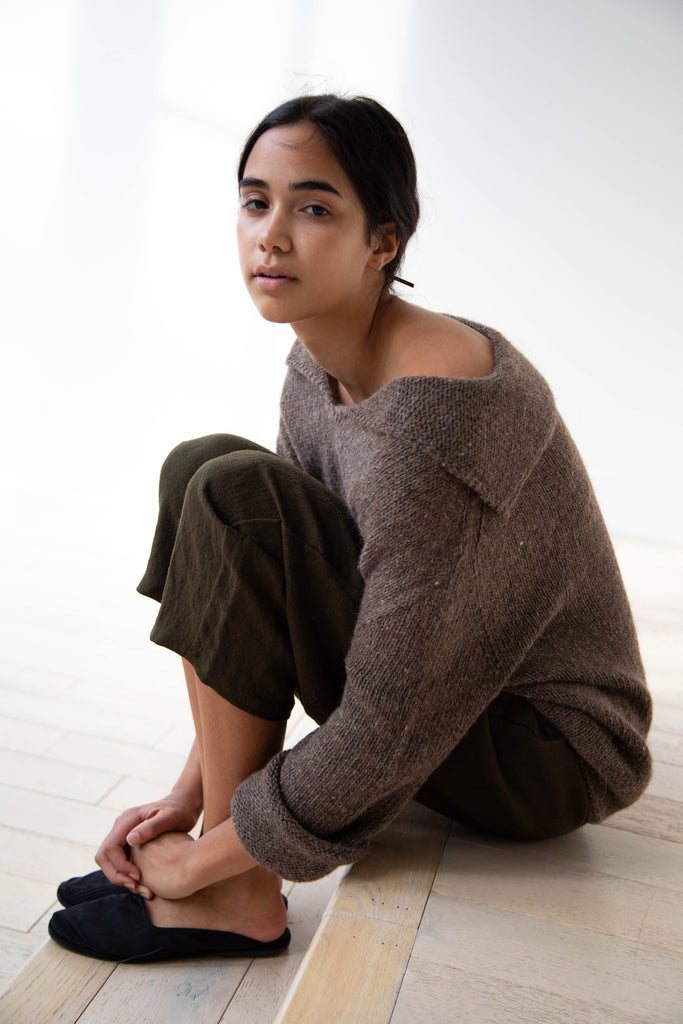 Nitto Aviator Sweater in Alpaca