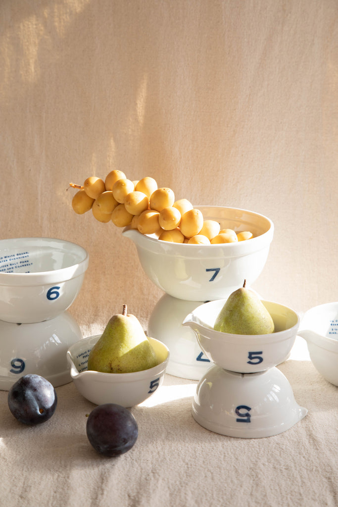 Numbered Apothecary Bowls | Multiple Sizes