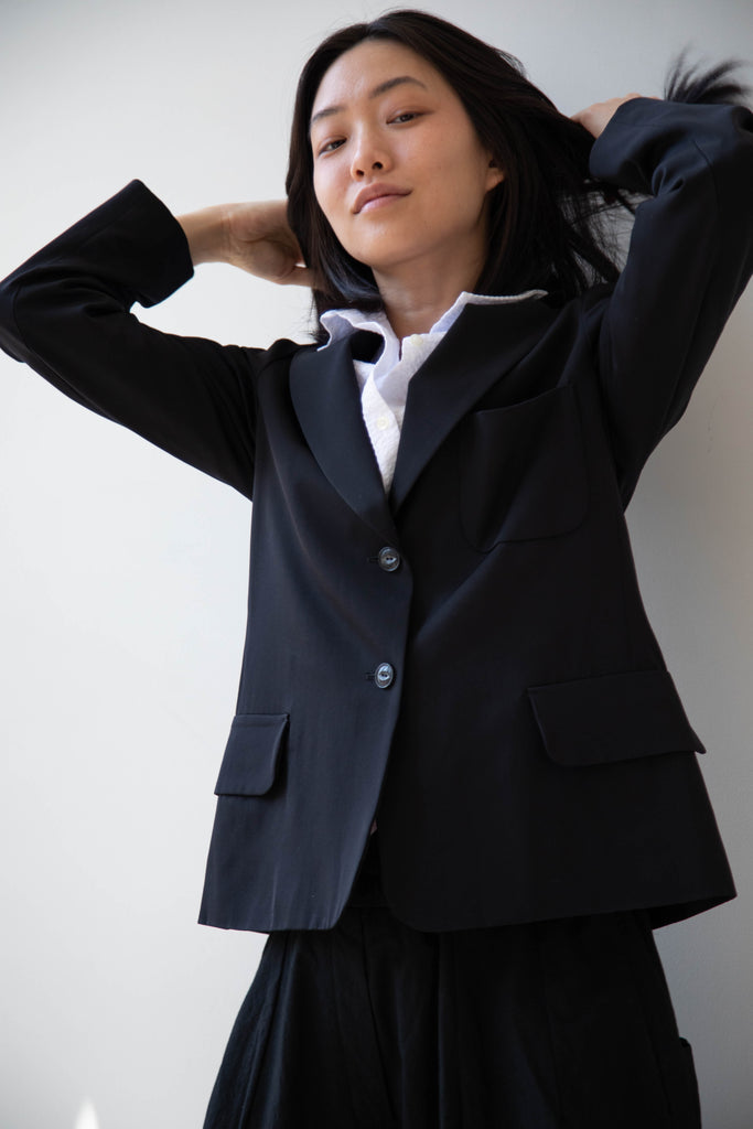 Arts & Science | Cropped Jacket in Wool Gaberdine