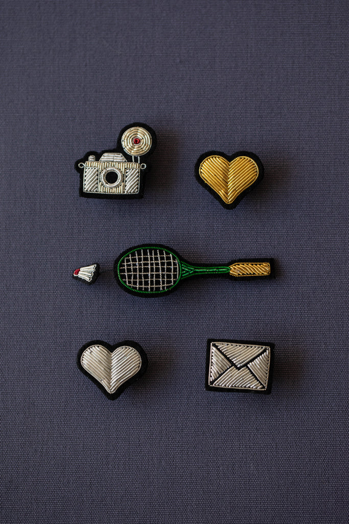 Embroidered Pins- Objects