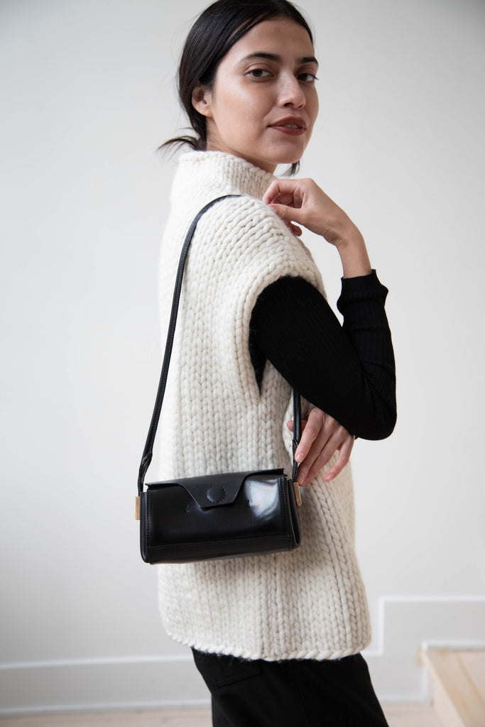 Melete | Mini Stella Bag in Black