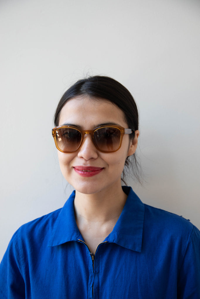 Eva Masaki | BQE Sunglasses in Golda