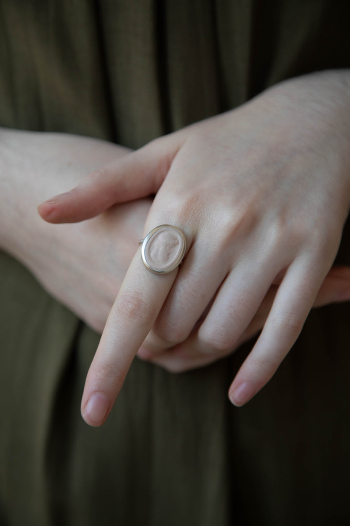 Marcie McGoldrick | Philosopher Ring in Blush & Silver