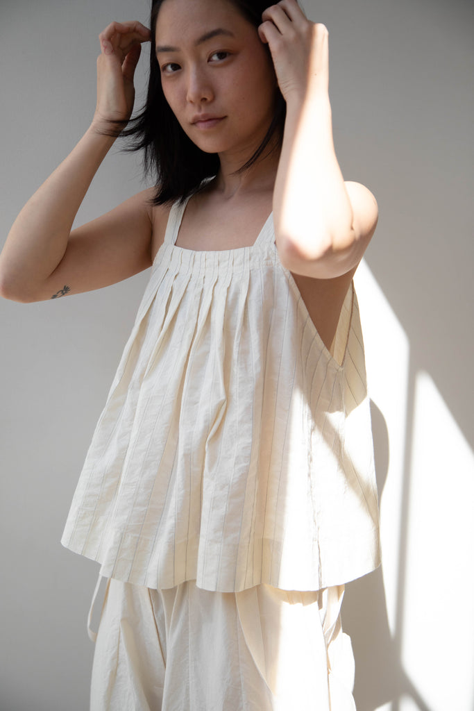 Barena Venezia | Dani Top in Cream Stripes