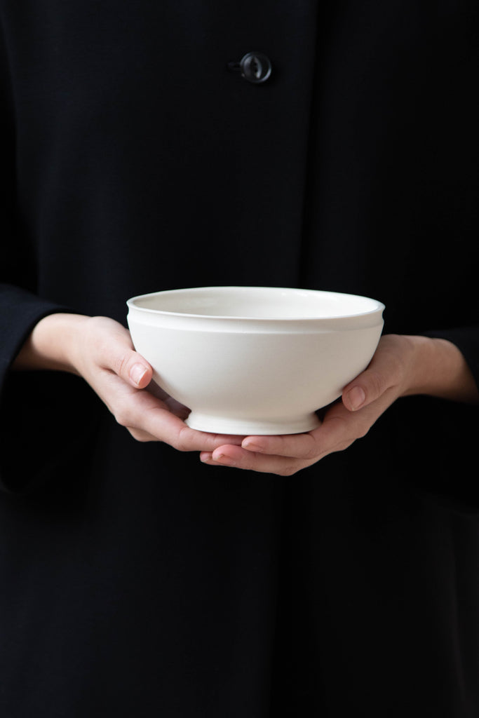 Marcie McGoldrick | Footed Bowl in White