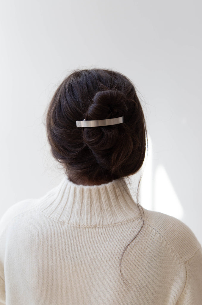 Sylvain Le Hen | Barrette 054 Brushed Silver