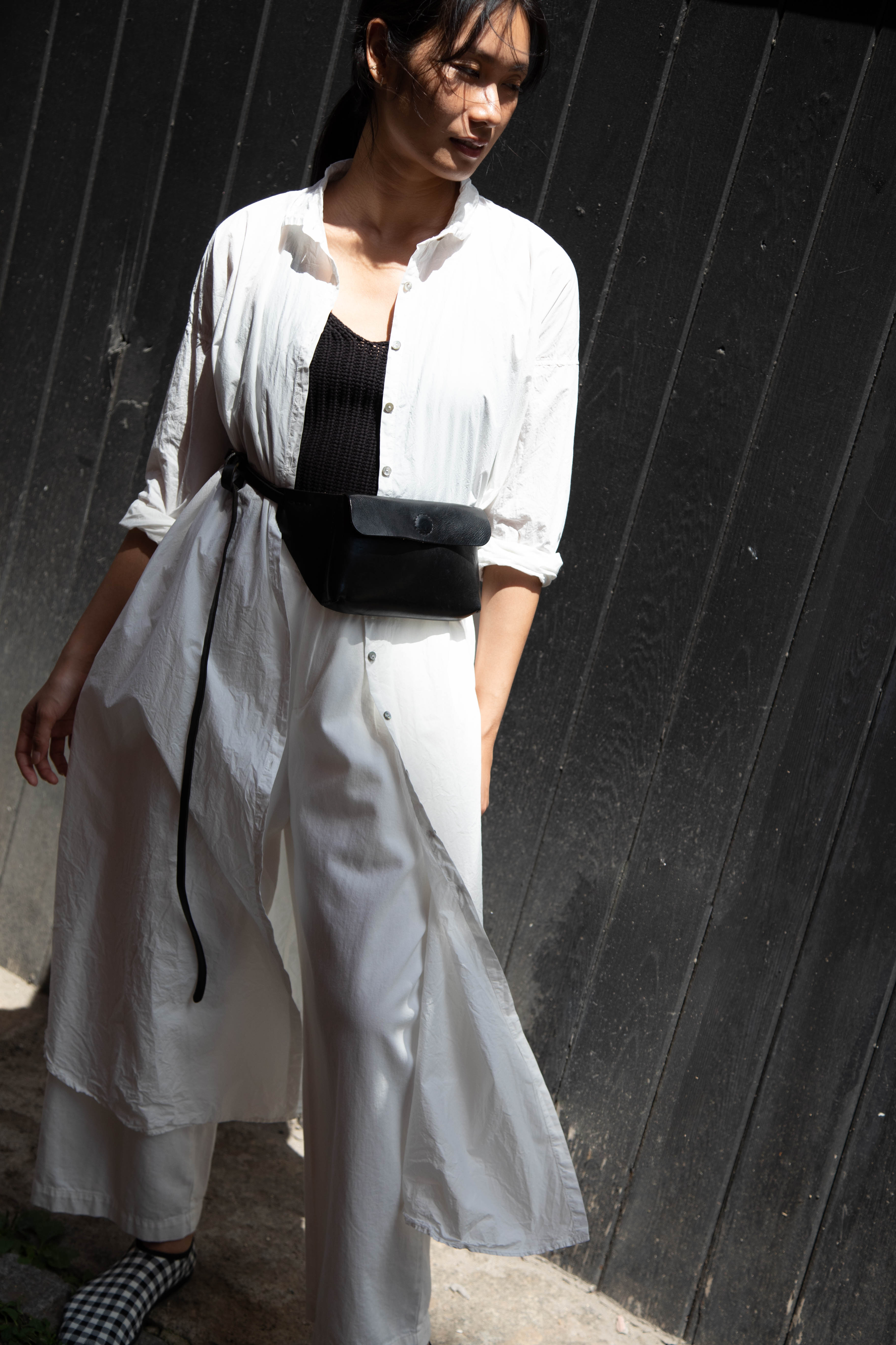 rennes — Album di Famiglia | TC Cotton Long Shirt Dress in