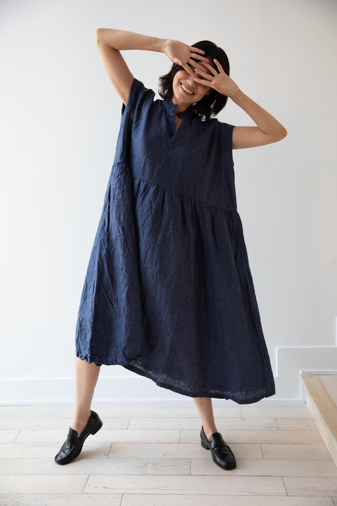 Risa Nakamura | Dress Lilac in Blue