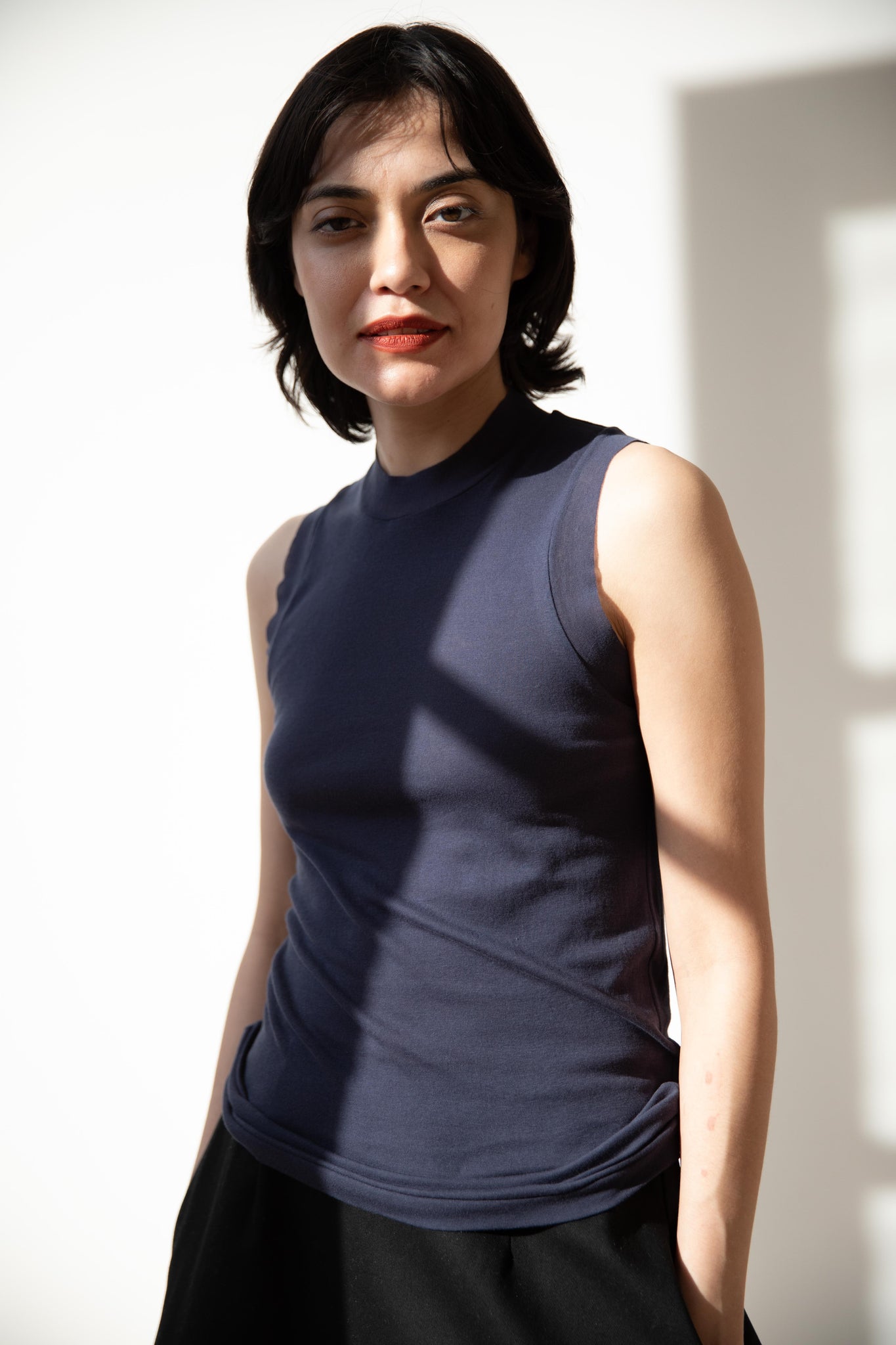 ★専用★AURALEE HIGH GAUGE RIB KNIT TANK COTTON HIGH GAUGE RIB KNIT TANK - AURALEE Official Website
