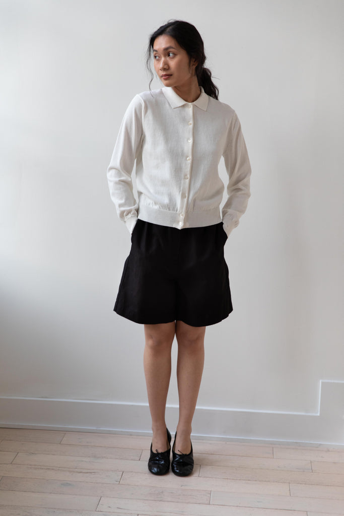 Nothing Written | Villa Collar Cardigan in Ivory