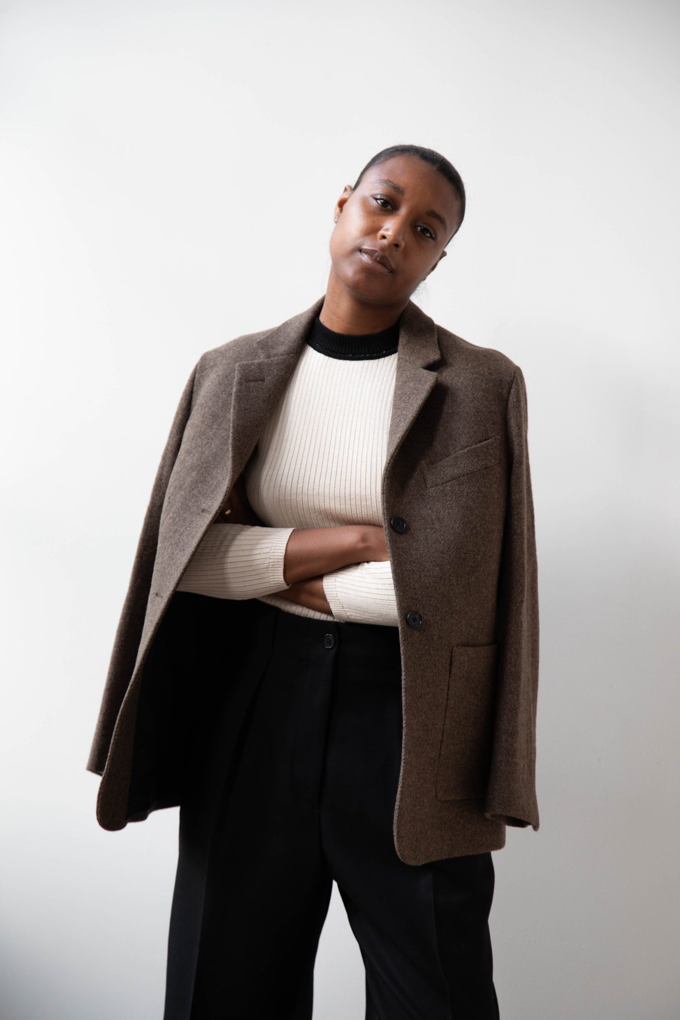 rennes — Margaret Howell  Welt Pocket Blazer in Harris Tweed