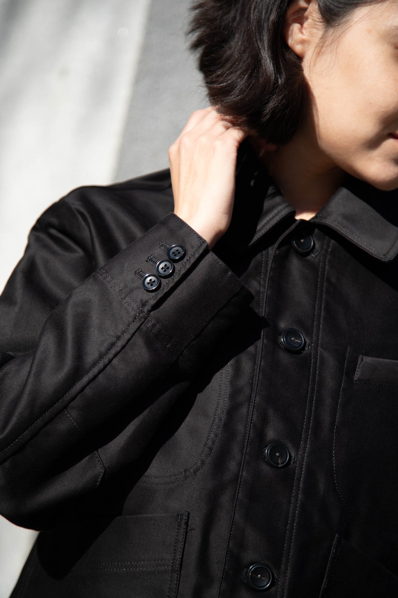 Aseedonclöud | Forest Keeper Jacket in Black