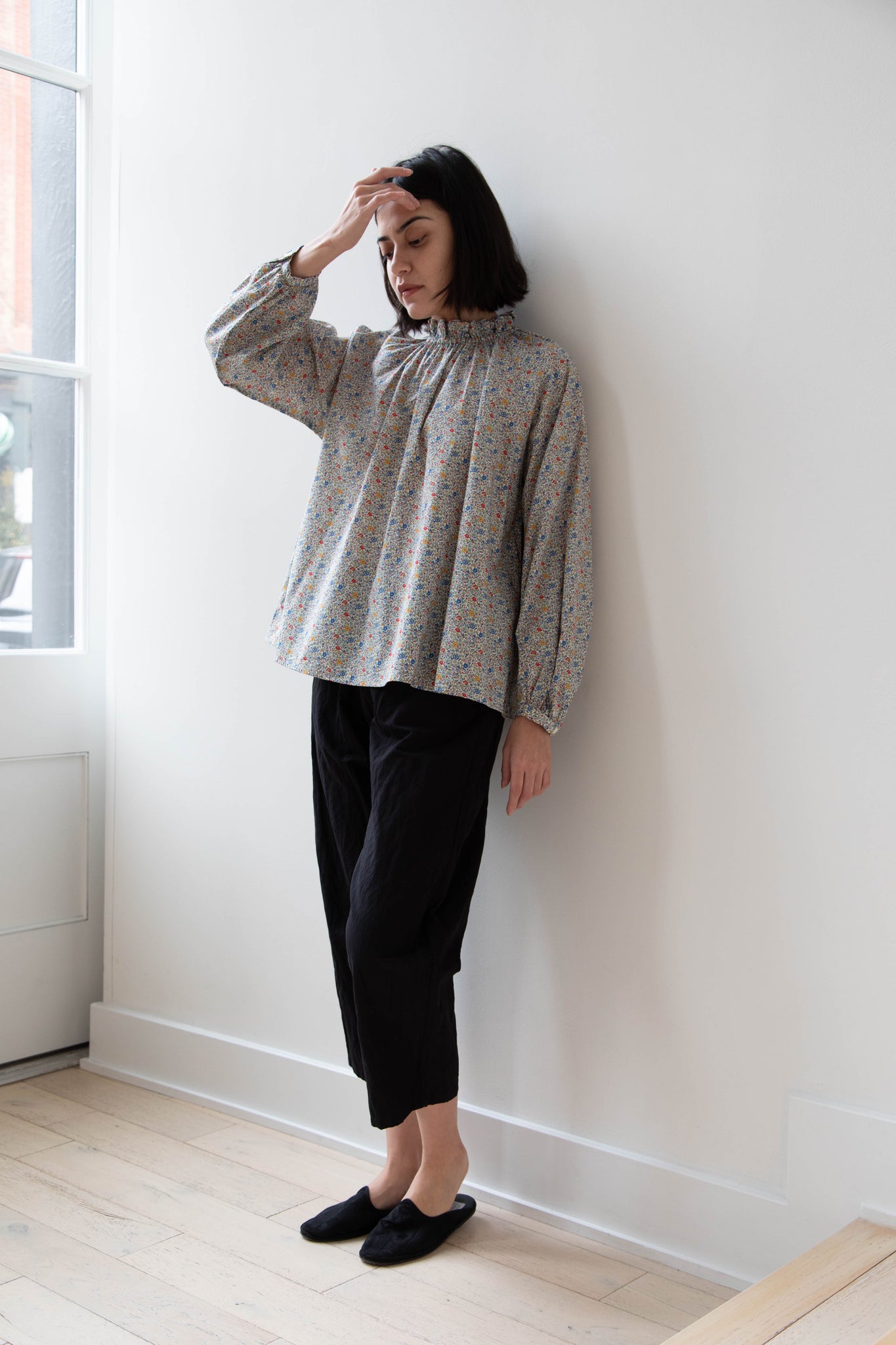 Gauze | Liberty of London Frill Blouse in Katie & Millie