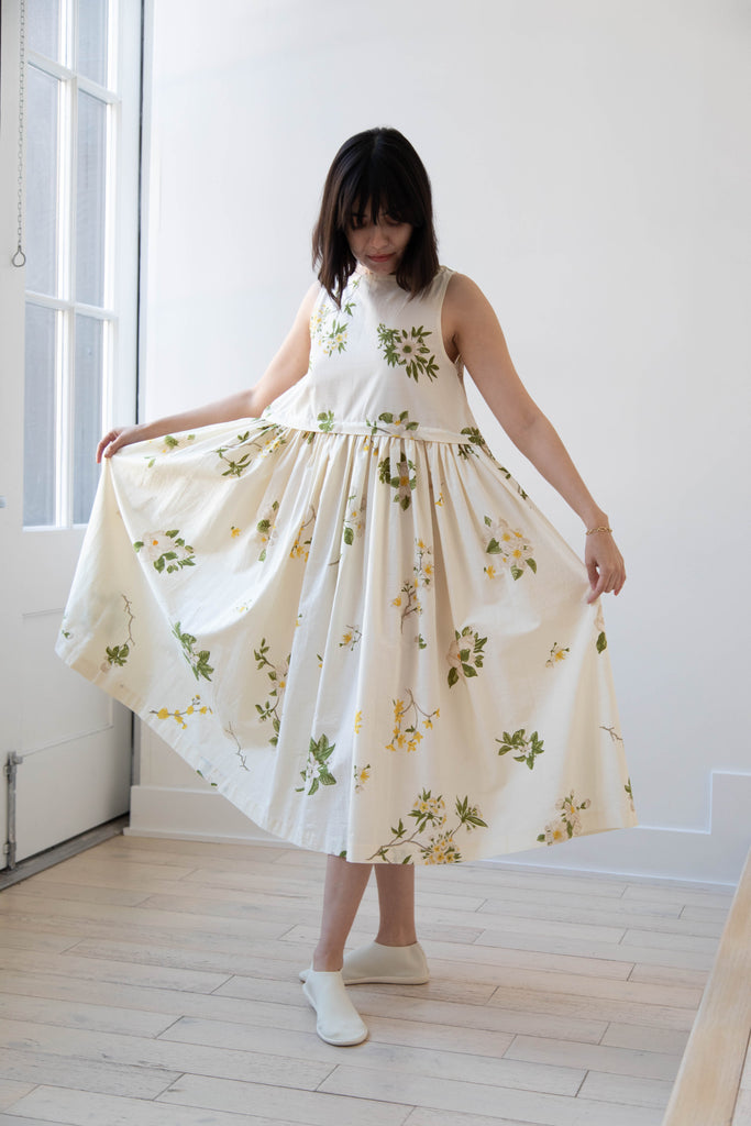 RB by Runaway Bicycle | Anna Dress in Cream Floral