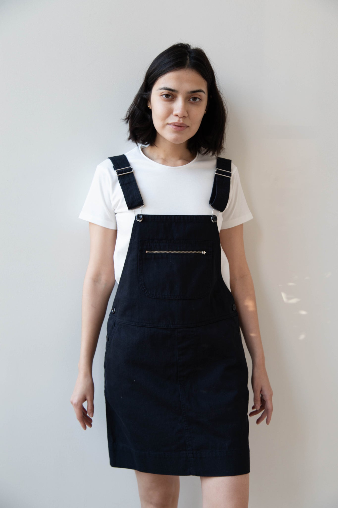 Nothing Written | Toffe Cotton Overall Dress in Dark Navy Nothing Written | Toffe Cotton Overall Dress in Dark Navy