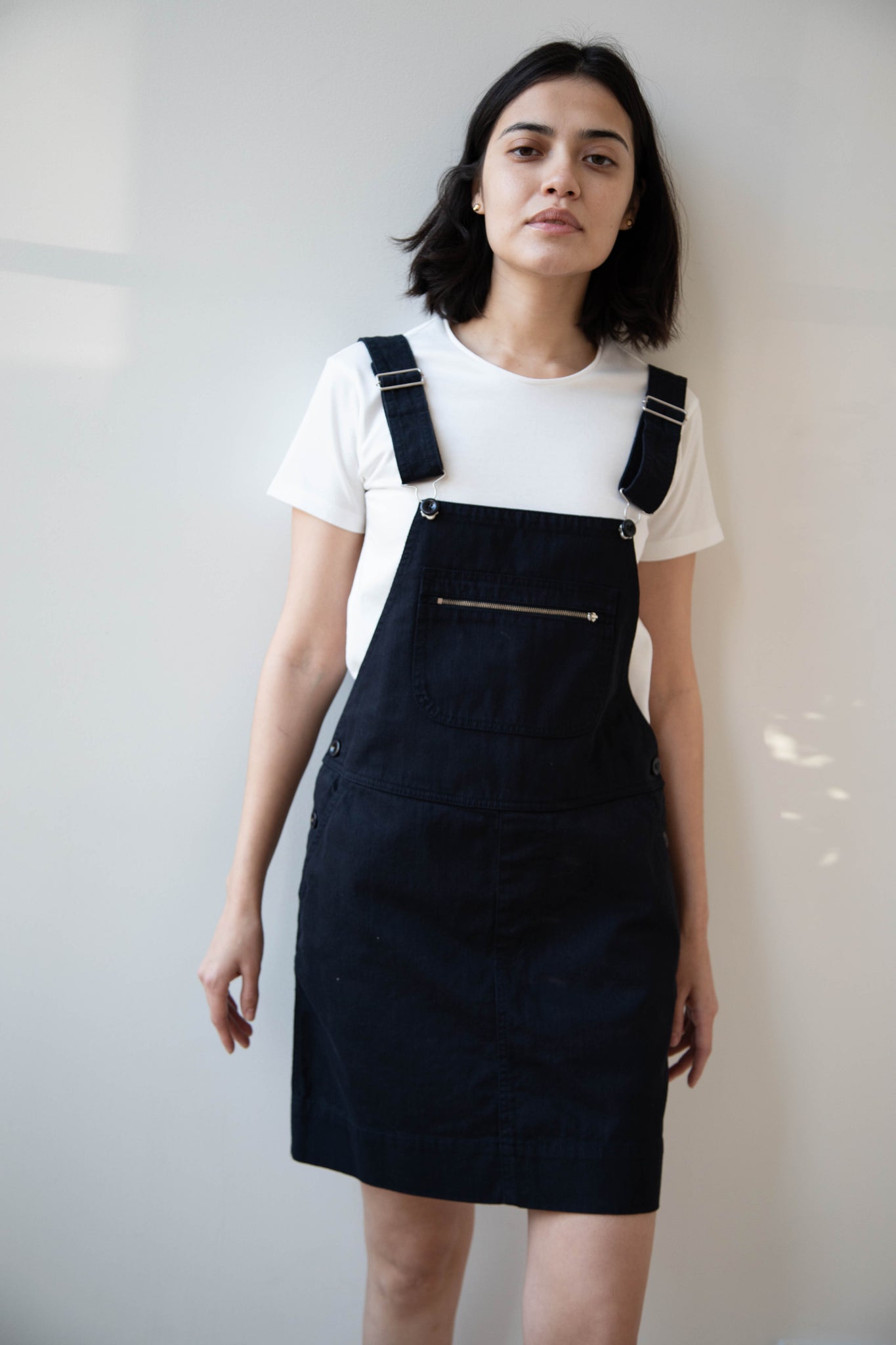 Nothing Written | Toffe Cotton Overall Dress in Dark Navy Nothing Written | Toffe Cotton Overall Dress in Dark Navy