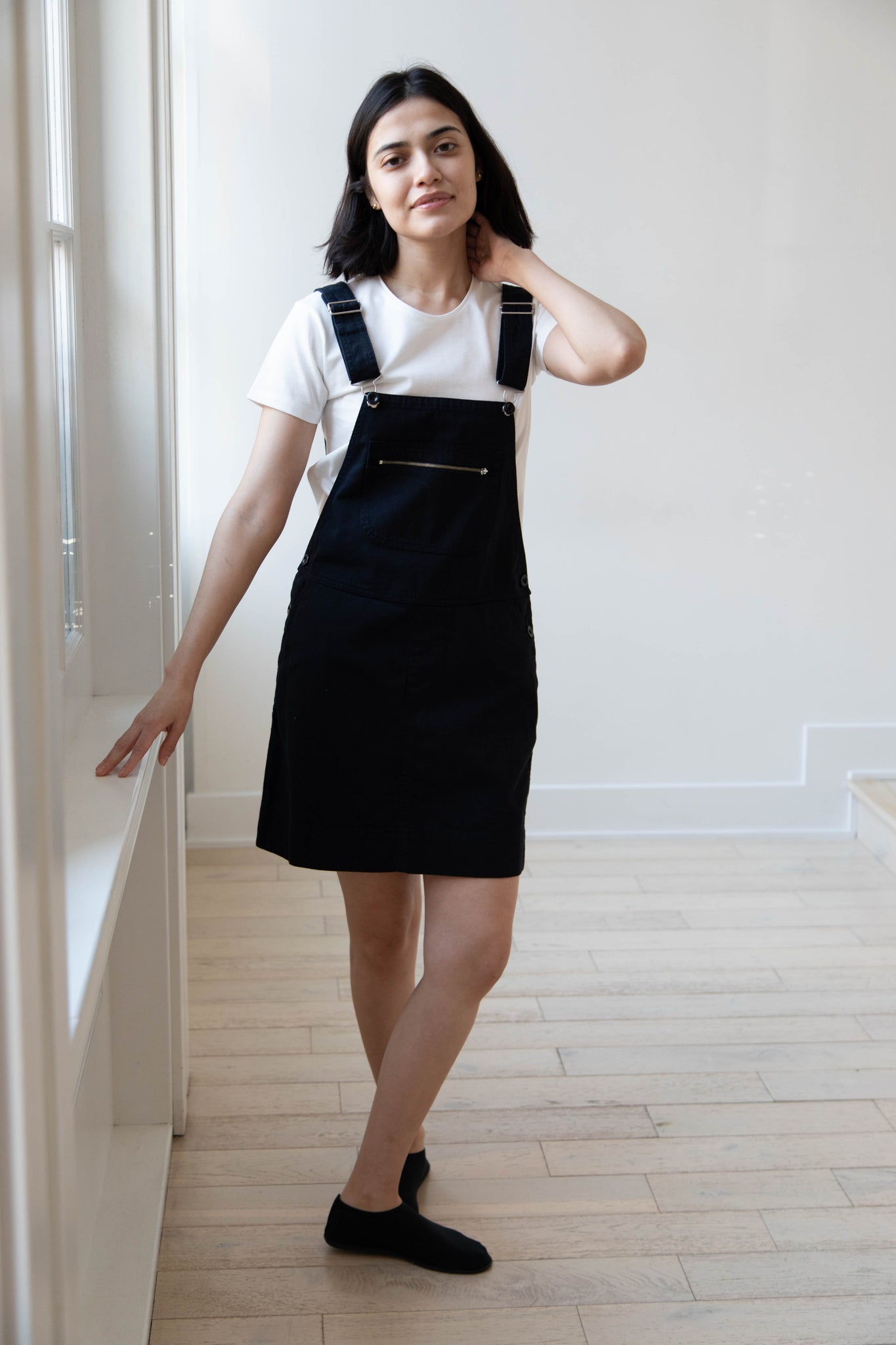 Nothing Written | Toffe Cotton Overall Dress in Dark Navy Nothing Written | Toffe Cotton Overall Dress in Dark Navy