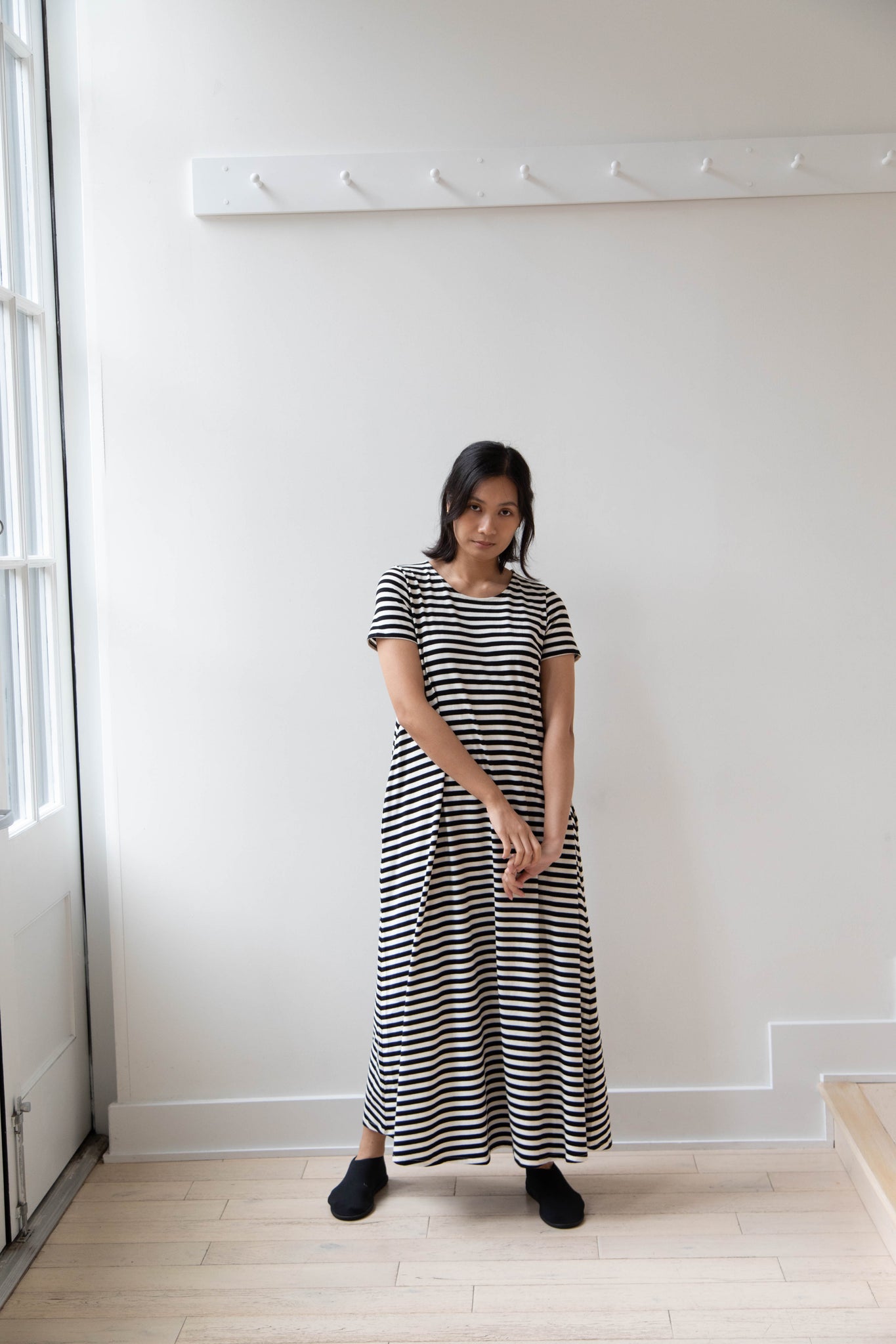 jersey t shirt dress Boden Girls T-Shirt yet elevated enough for date night Apuntob | Striped Jersey T-Shirt
